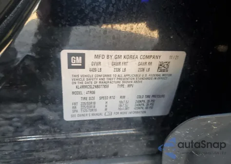 2022 Buick Encore Gx Preferred from USA, damaged, VIN KL4MMCSL2NB077859